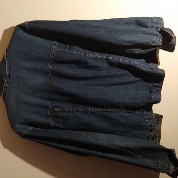 Eddie Bauer Stretch Denim Jacket XXL - Picture 2 of 3
